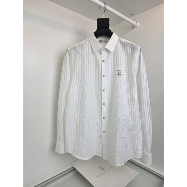 린넨 스트라이프 셔츠