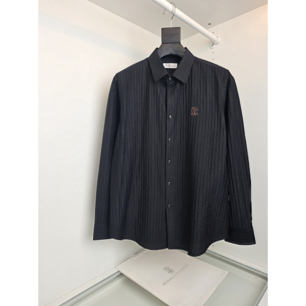 린넨 스트라이프 셔츠