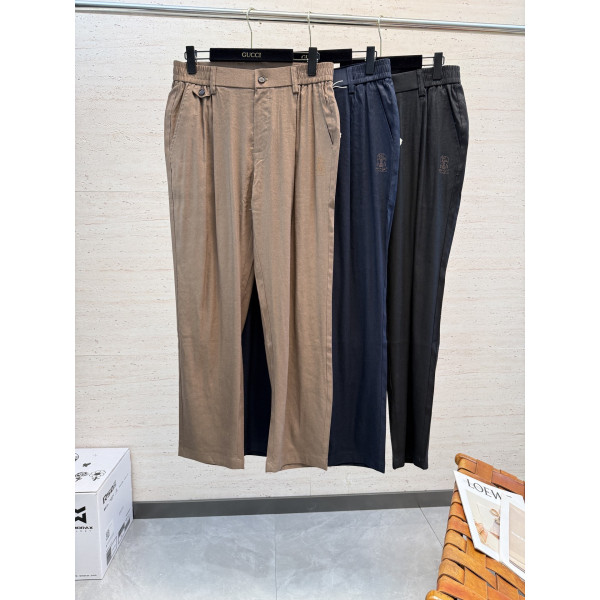 아마 캐주얼 롱 팬츠