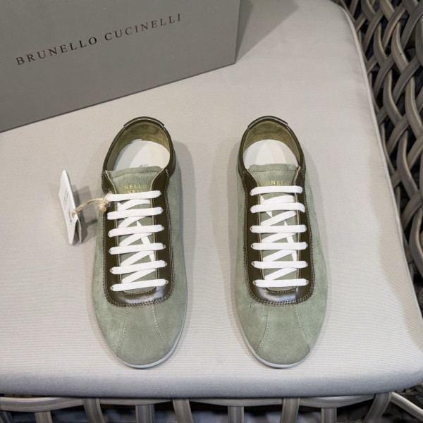 워시드 스웨이드 글루 솔 슈즈