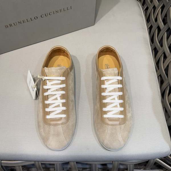 워시드 스웨이드 글루 솔 슈즈