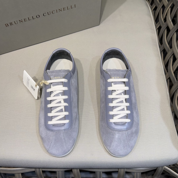 워시드 스웨이드 글루 솔 슈즈