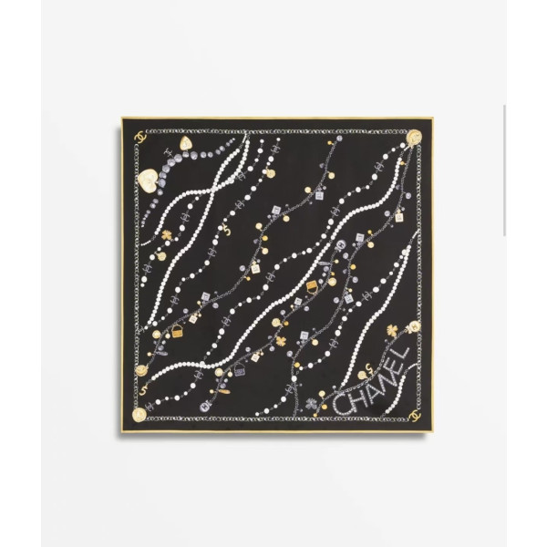 실크 사각 스카프