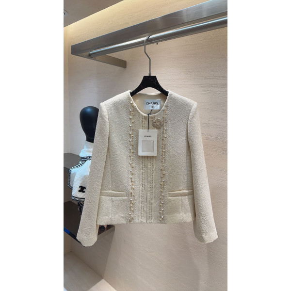 라운드넥 무扣 오픈 카디건