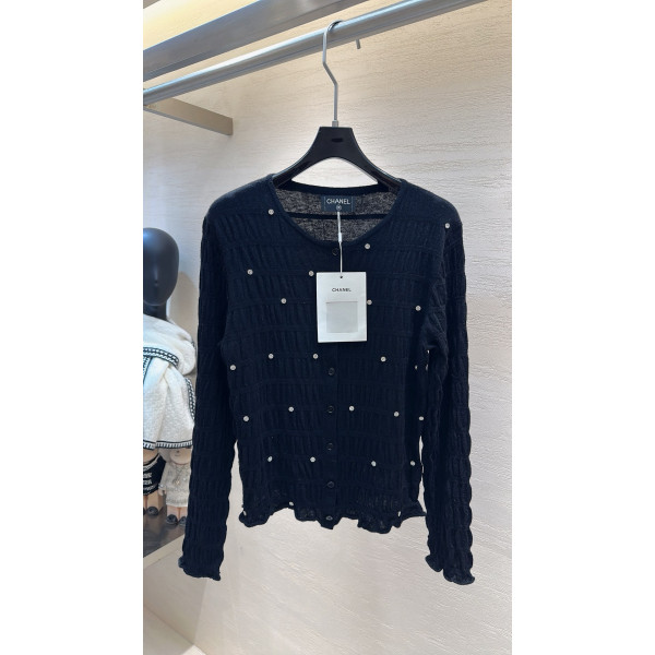 니트 오픈 카디건