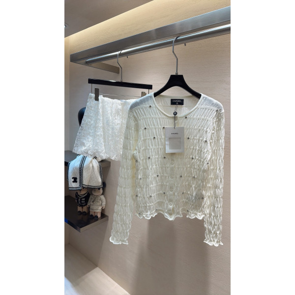 니트 오픈 카디건