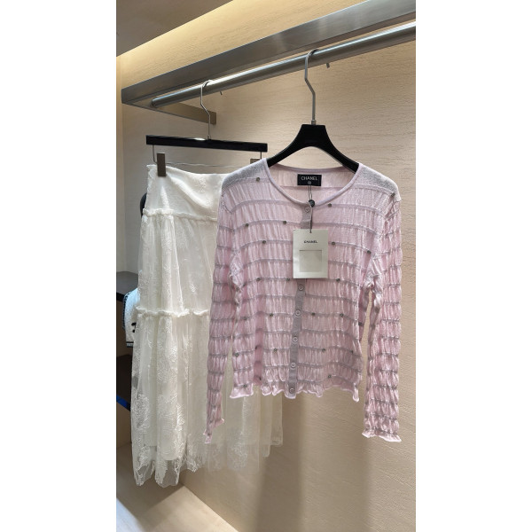 니트 오픈 카디건