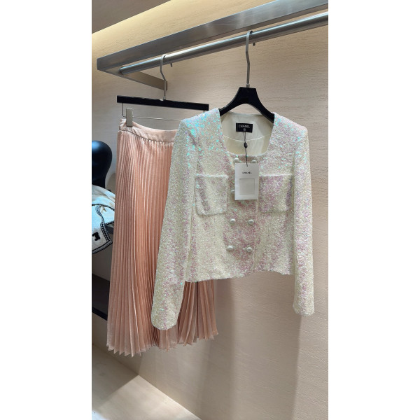 환상 반짝이 재킷