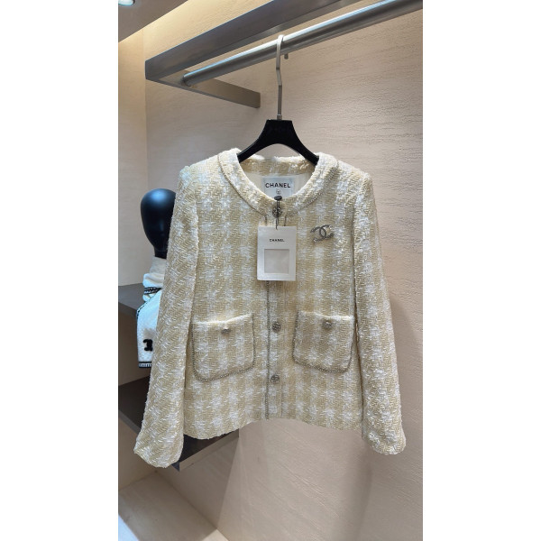 트위드 숏 아우터