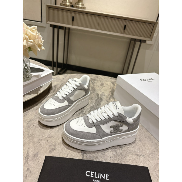 클래식 두꺼운 밑창 레저 스니커즈