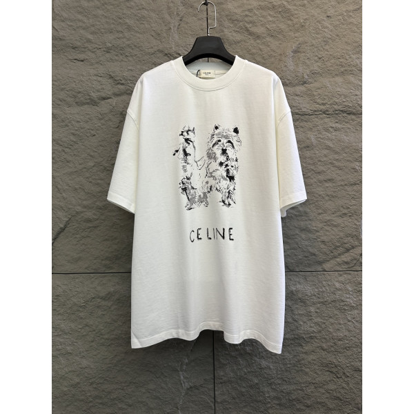 라운드넥 숏슬리브 티셔츠