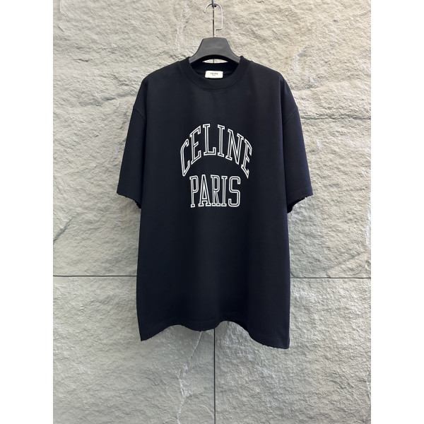 라운드넥 단袖 티셔츠