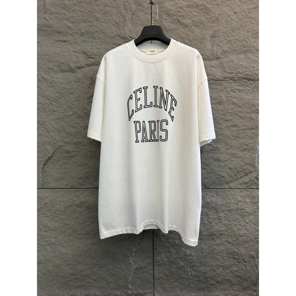 라운드넥 단袖 티셔츠