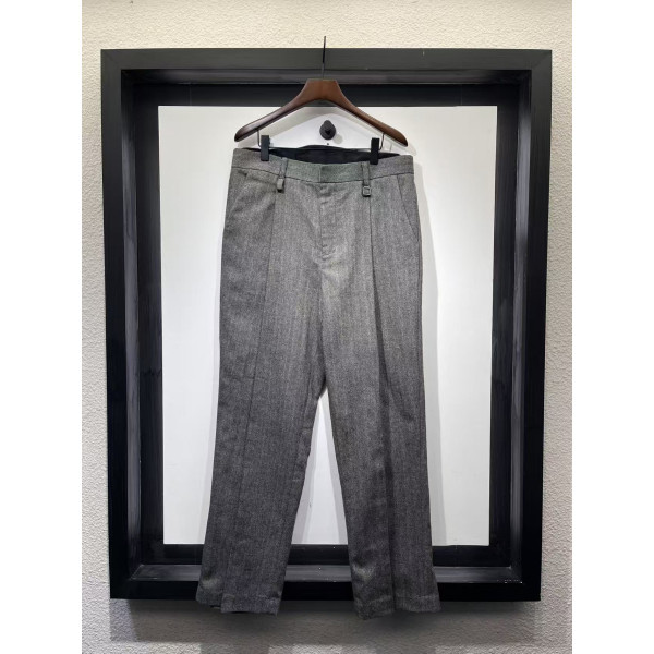 헤링본 폴딩 팬츠