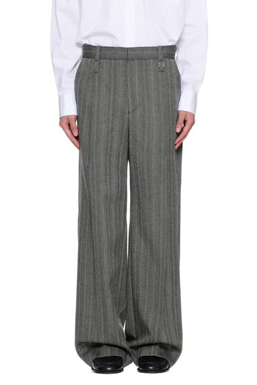 헤링본 폴딩 팬츠