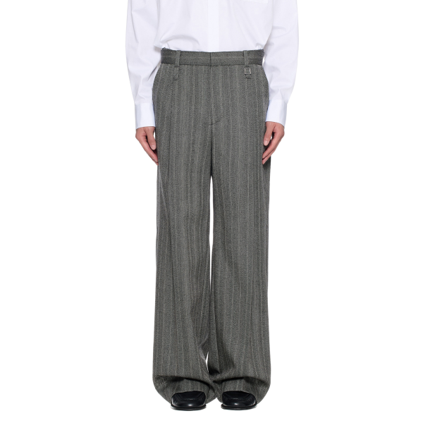 헤링본 폴딩 팬츠