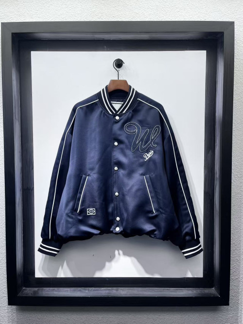 파리 로고 베이스볼 재킷