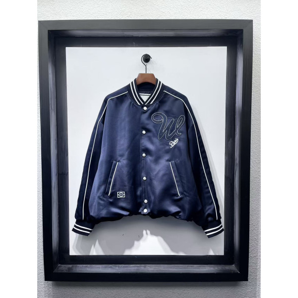 파리 로고 베이스볼 재킷