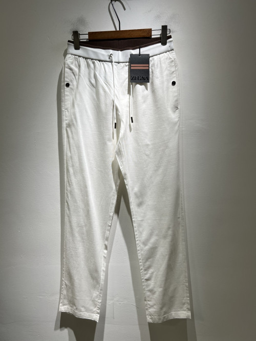 남성 코튼 린넨 레저 팬츠