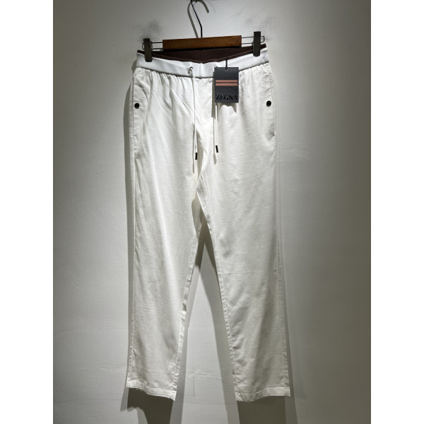 남성 코튼 린넨 레저 팬츠