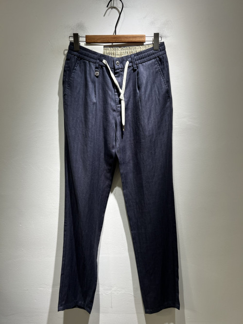 남성 코튼 린넨 레저 팬츠