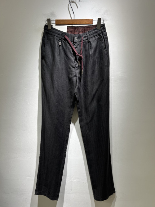 남성 코튼 린넨 레저 팬츠