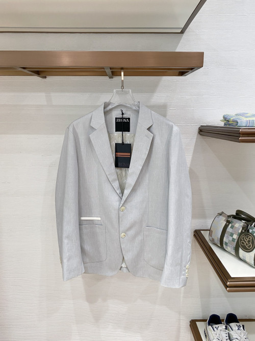 린넨 싱글 재킷