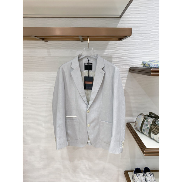 린넨 싱글 재킷