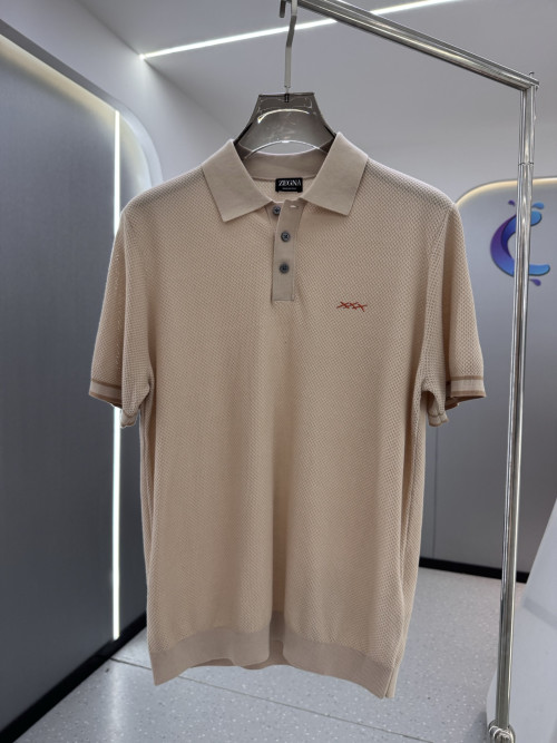 반팔 카라 니트