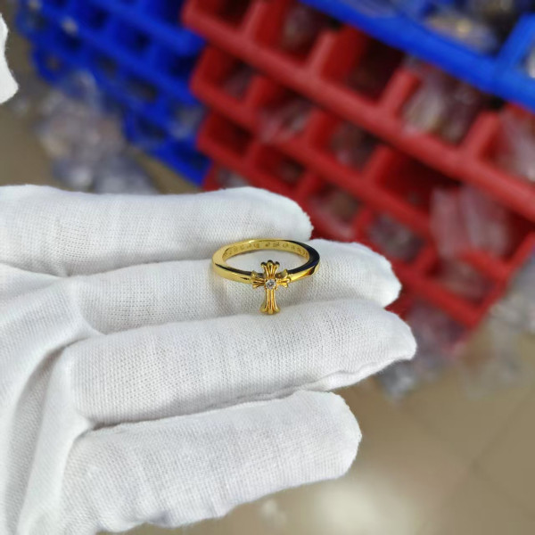 십자가 다이아몬드 반지