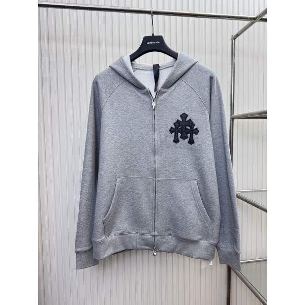 세 꽃 가죽 플리스 후드 스웨트셔츠 아우터