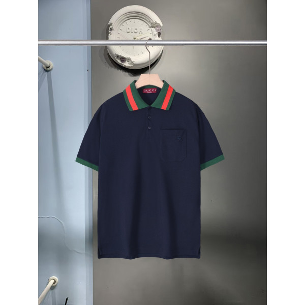 플립 칼라 폴로 셔츠