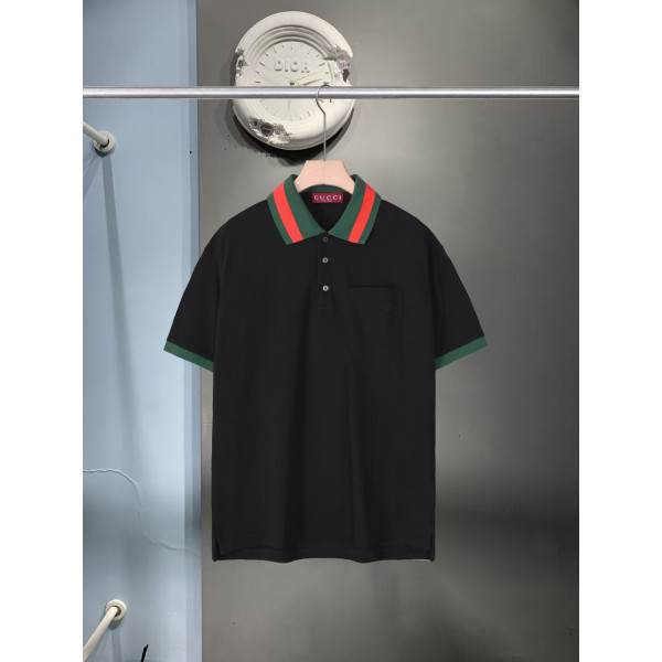 플립 칼라 폴로 셔츠