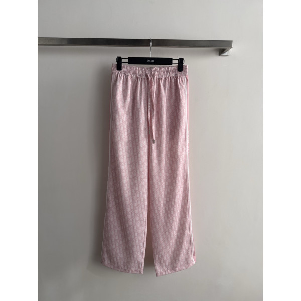 모노그램 운동 바지