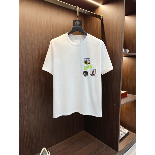 라운드넥 숏 티셔츠