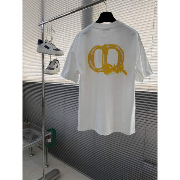 클래식 로고 프린트 반팔 티셔츠