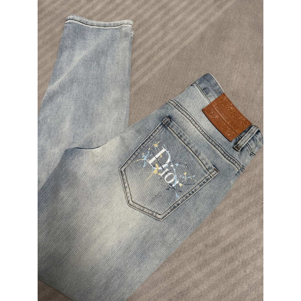 레저 데님 팬츠