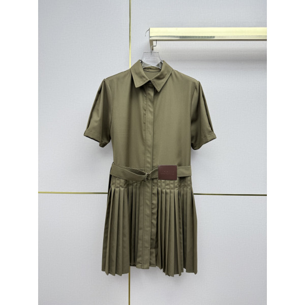 라펠 칼라 원피스