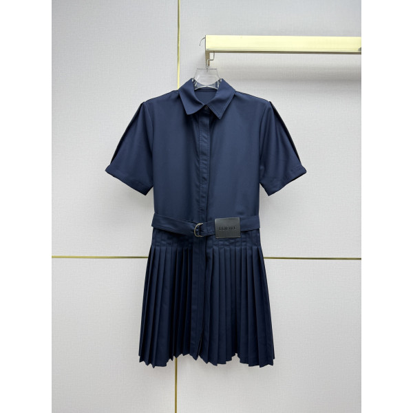 라펠 칼라 원피스