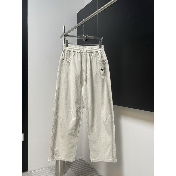 스트레이트 핏 롱 팬츠