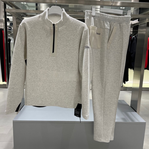 타이틀리스트 25 가을 남성 밴딩 기모 골프 팬츠