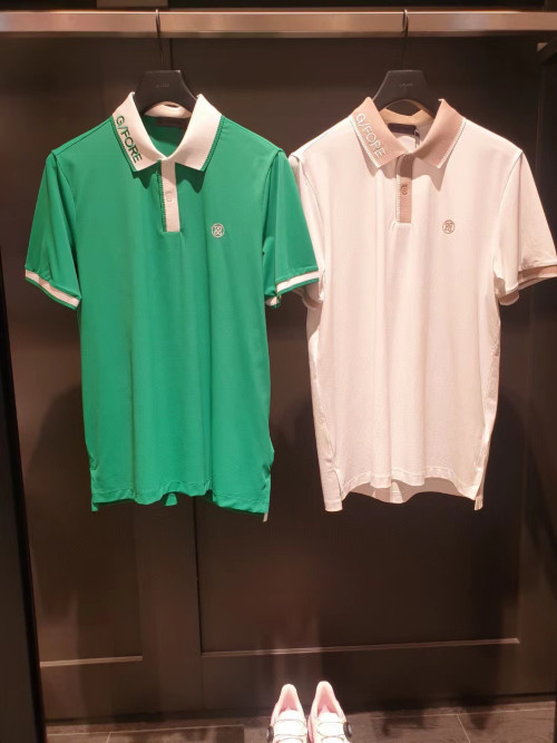 지포어 남성 기능성 골프 카라 반팔 티셔츠