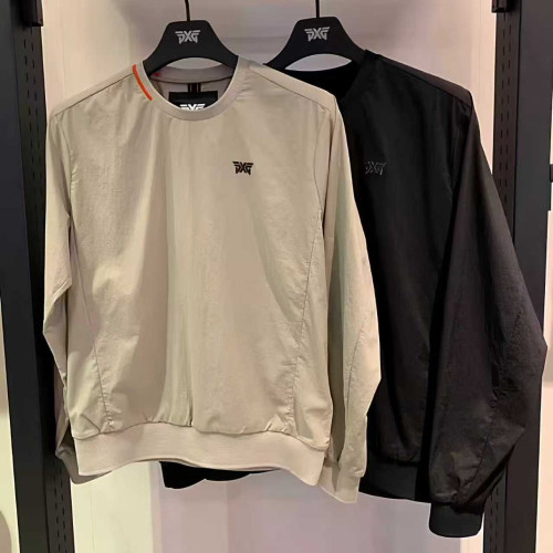 PXG 가을 라운드넥 방풍 스트레치 자켓