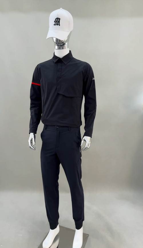 타이틀리스트 프리미엄 남성 기모 안감 슬림핏 상의