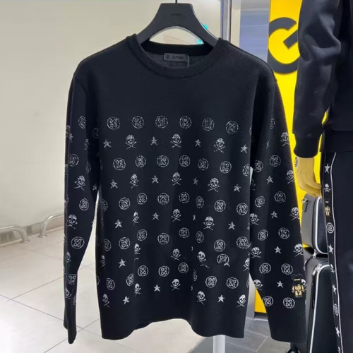 지포어 신상 남성 자카드 니트 스웨터