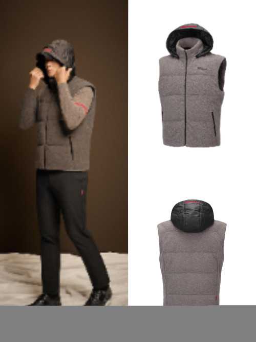 타이틀리스트 덕다운 후드 베스트