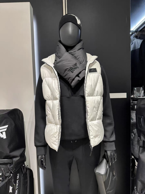 PXG 남성 골프 다운 패딩 베스트
