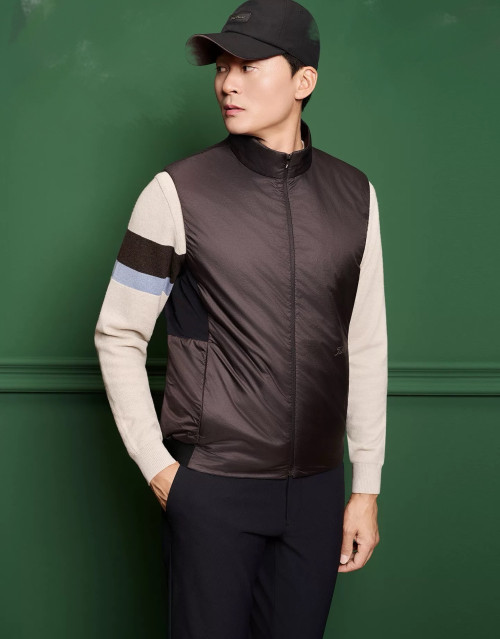 타이틀리스트 25 가을·겨울 남성 골프 90덕다운 방풍 베스트