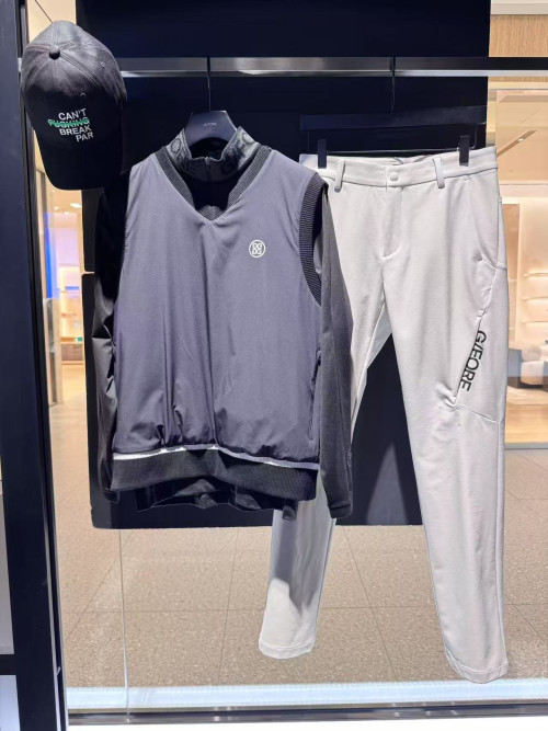 지포어 남성 양면 착용 패딩 베스트