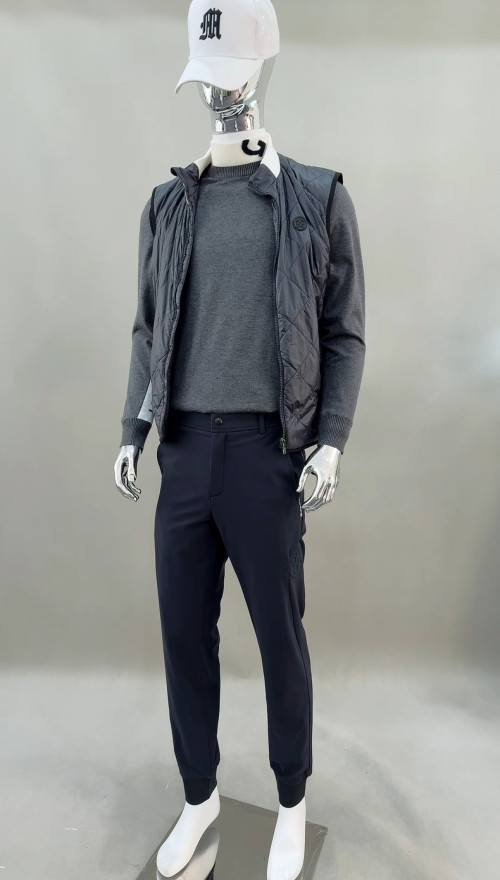 지포어 그레이 남성 패딩 베스트